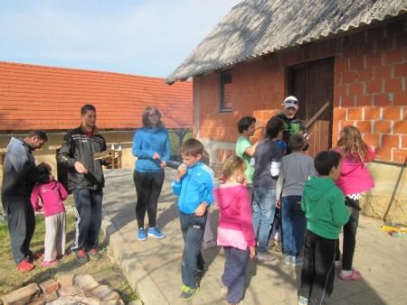 Počitniški tabor otrok iz rejništva na Domačiji v Šprincu 4